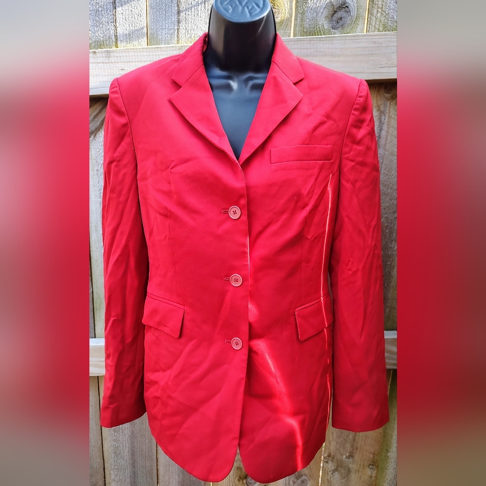 🏵️ Brooks Brothers Red Wool Blazer 🏵️